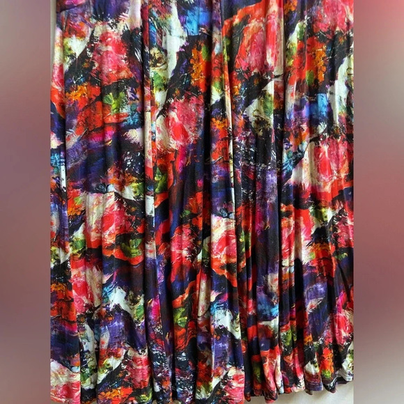 Blue Sky Bamboo Cotton  pleated dress Sz M - Picture 6 of 9